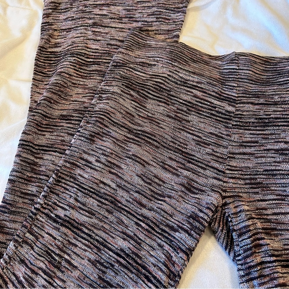 Free People Spun Sweater Pants Lined Sandstone Pink Brown NWT XS RARE - Picture 6 of 8